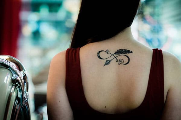 infinity tattoos for girl