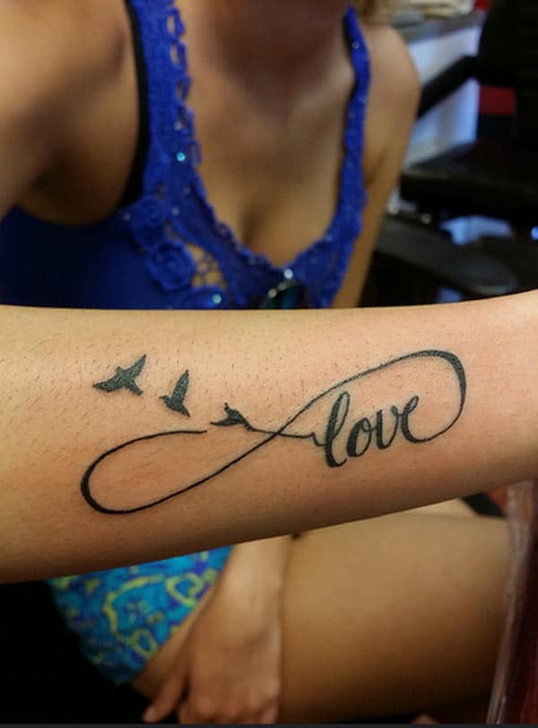 infinity love tattoo