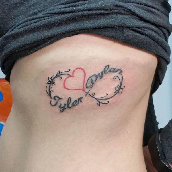 love infinity tattoos