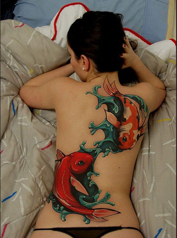 amazing koi fish tattoos