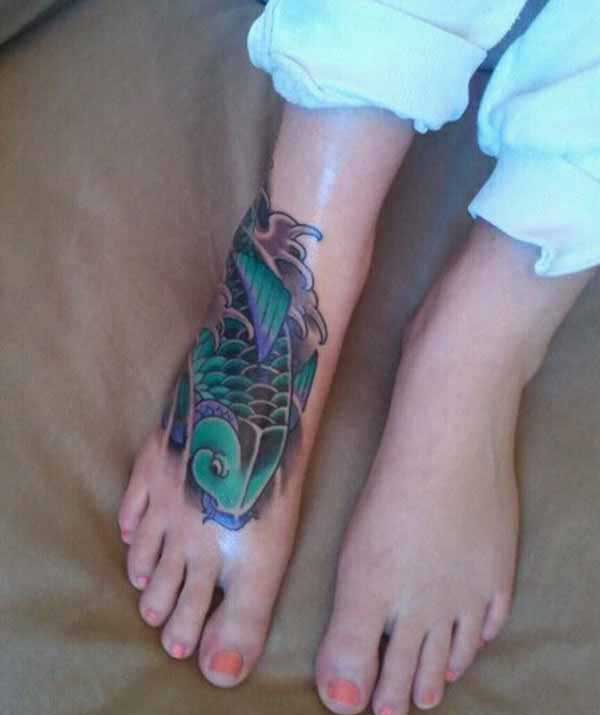 cool koi fish tattoos