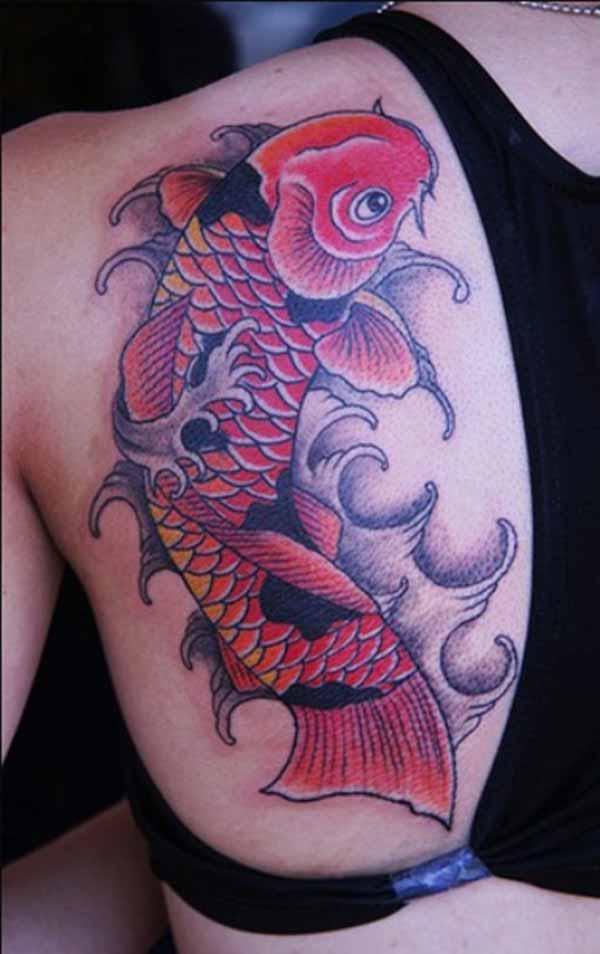 tattoos of koi fish