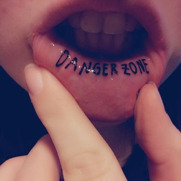 inner lip tattoos