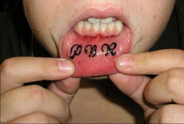 inner lip tattoo ideas