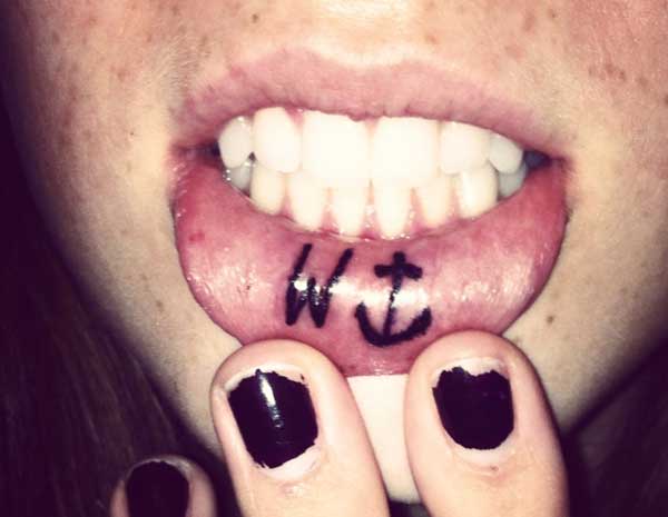 lip tattoos