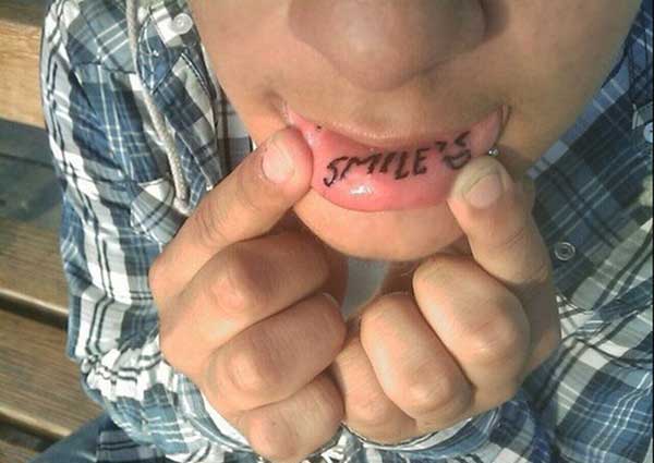 tattoos of lip