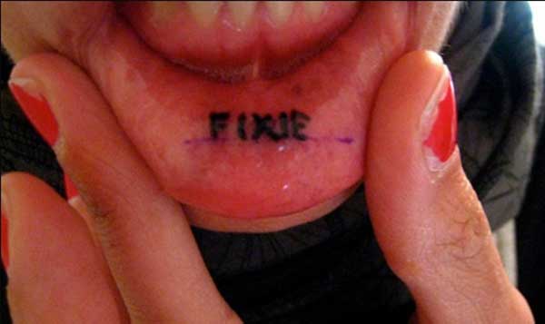 lip tattoos