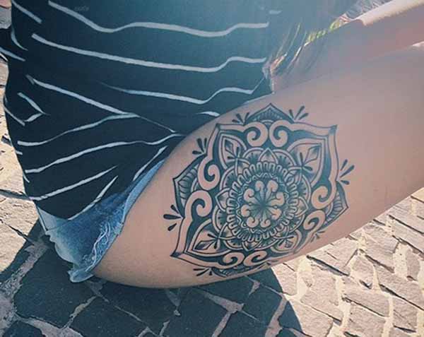 girly mandala tattoos