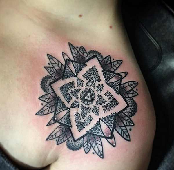 ladies mandala tattoos