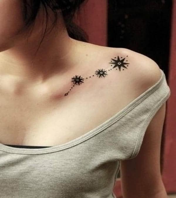 star tattoo for girls