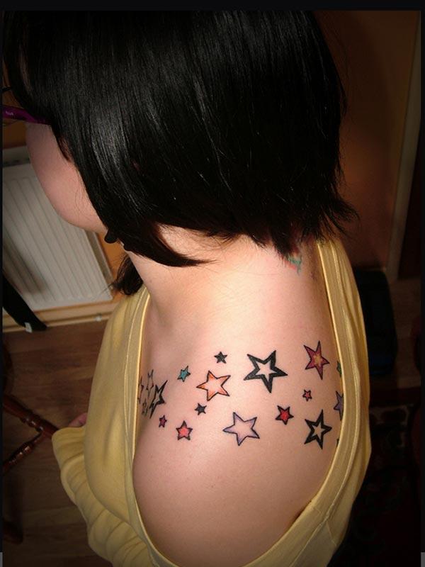 best design star tattoo