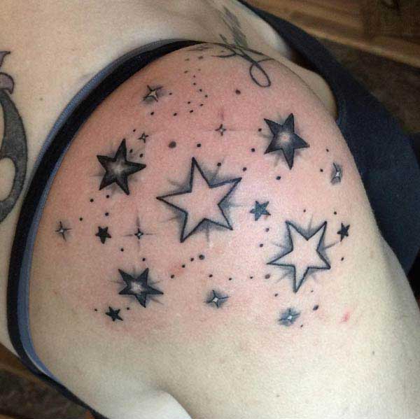 cute star tattoos