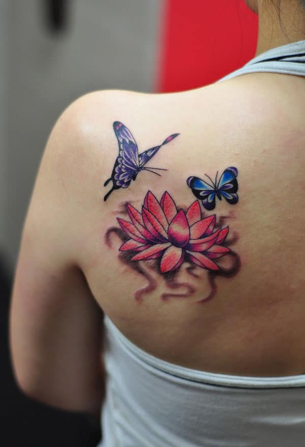 lovely lotus flower tattoos