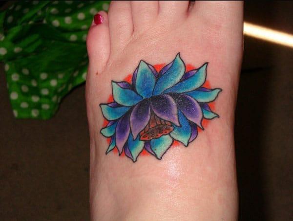 female lotus flower tattoos