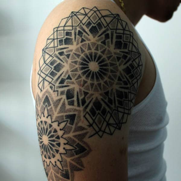 mandala tattoos for guys