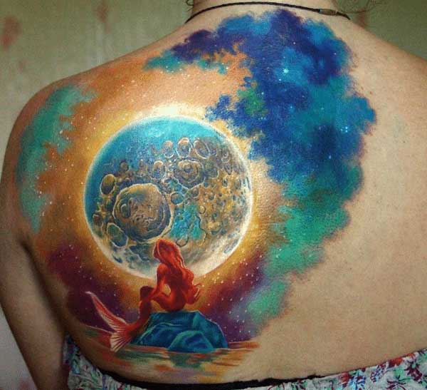 amazing moon tattoos