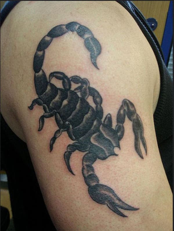black scorpion tattoos