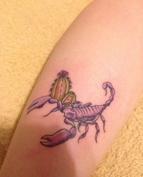 lovely scorpion tattoos