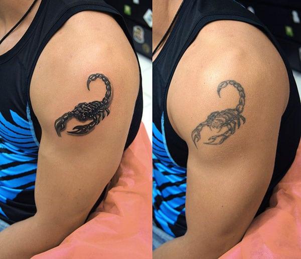 scorpion tattoos for guys