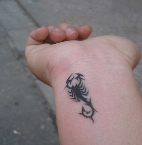 beautiful scorpion tattoos