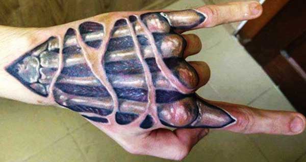 cool 3d tattoos