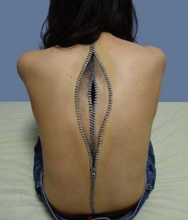 back 3d tattoos