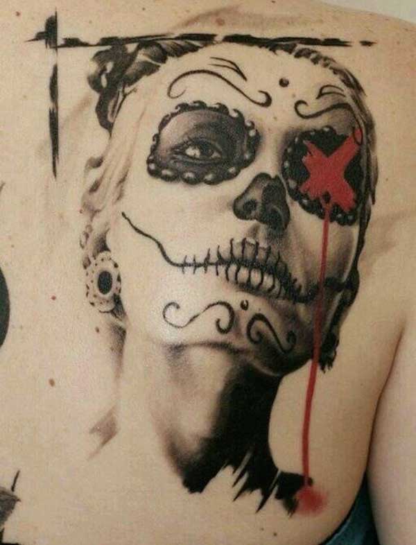 day of dead tattoos