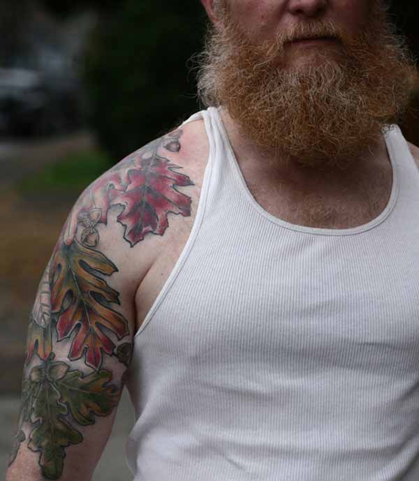 great half sleeve tattoo for men