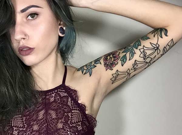 half sleeve tattoo ideas for women