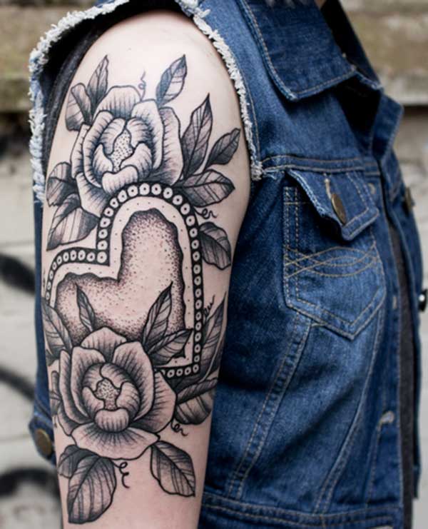 girl half sleeve tattoo ideas