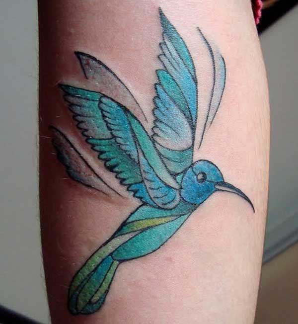 full hummingbird tattoos