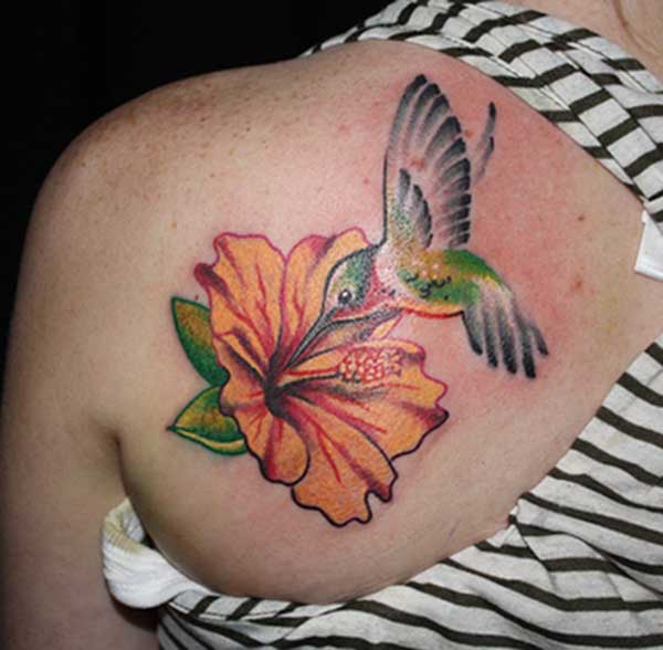 cute hummingbird tattoos