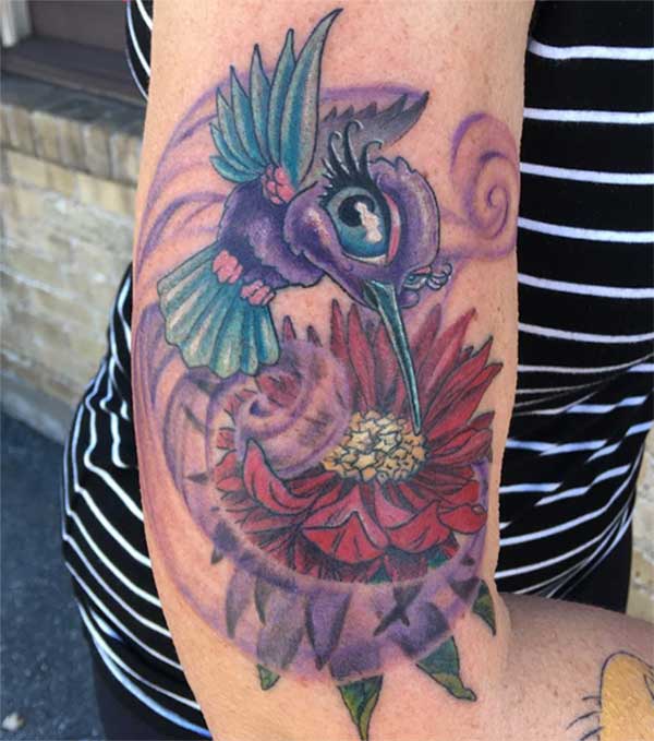 super hummingbird tattoo designs