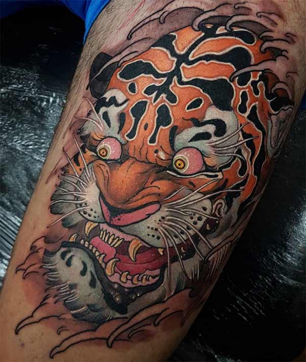 japanese tiger tattoos