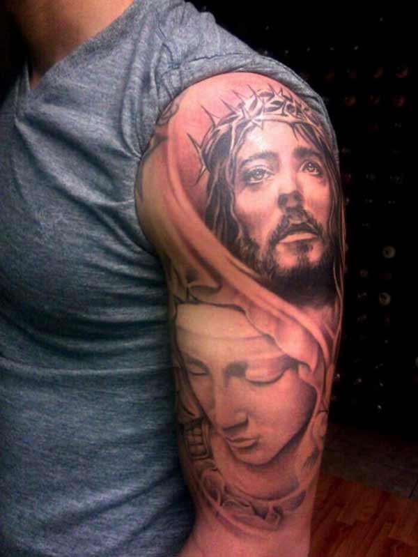 best jesus tattoos