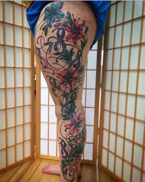 leg tattoos for women