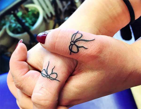 simple matching tattoos