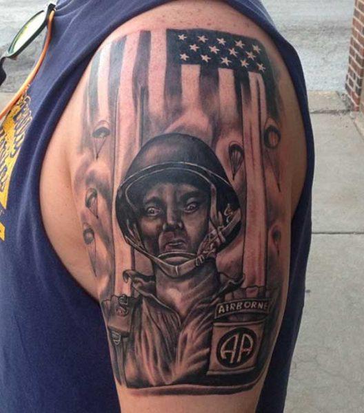 Best 24 Military Tattoos Design Idea For Men - Tattoos Ideas