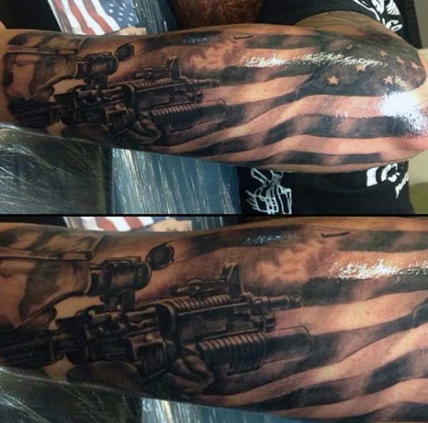 military tattoos