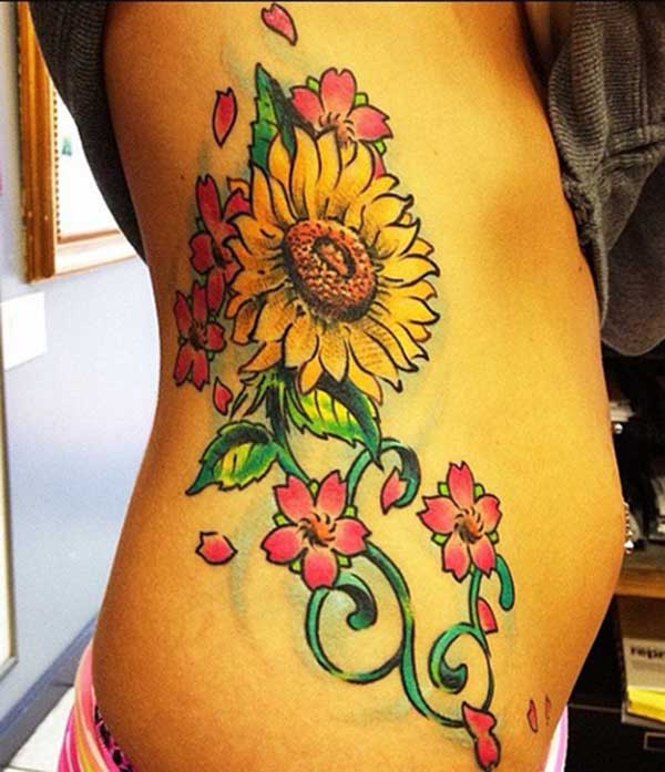 sexy sunflower tattoos