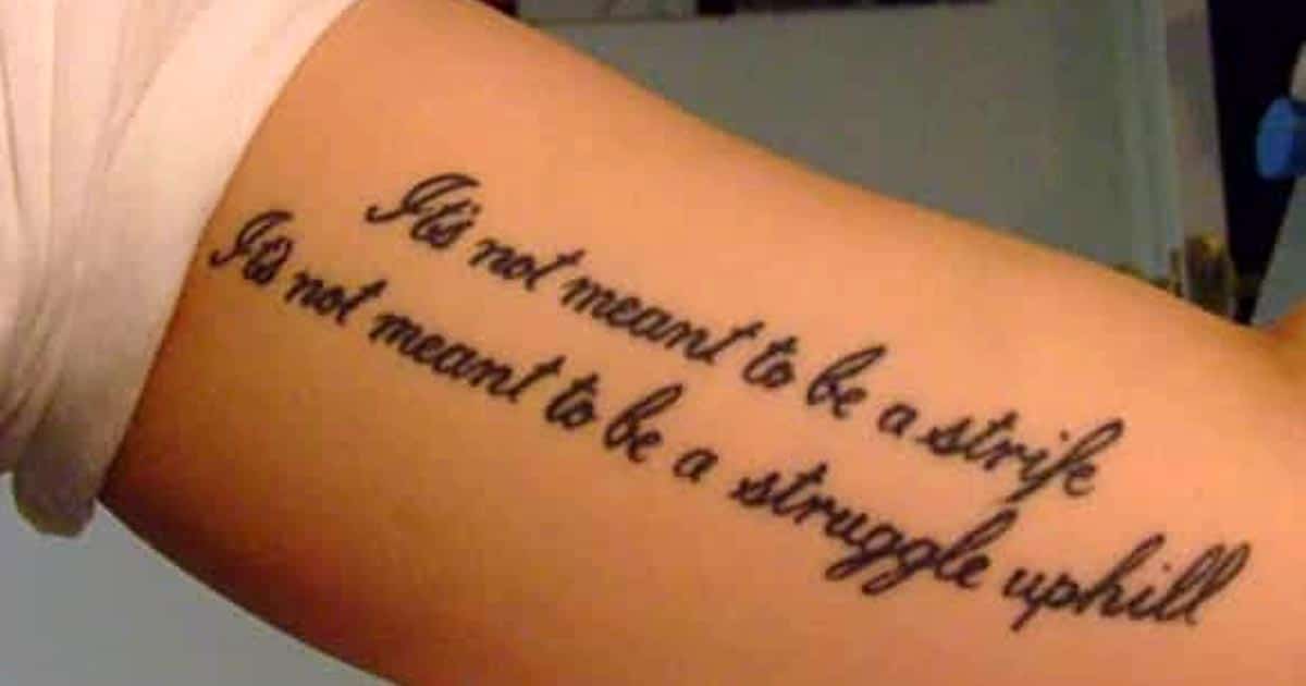 Tattoo Quotes for Men - Tattoos Ideas