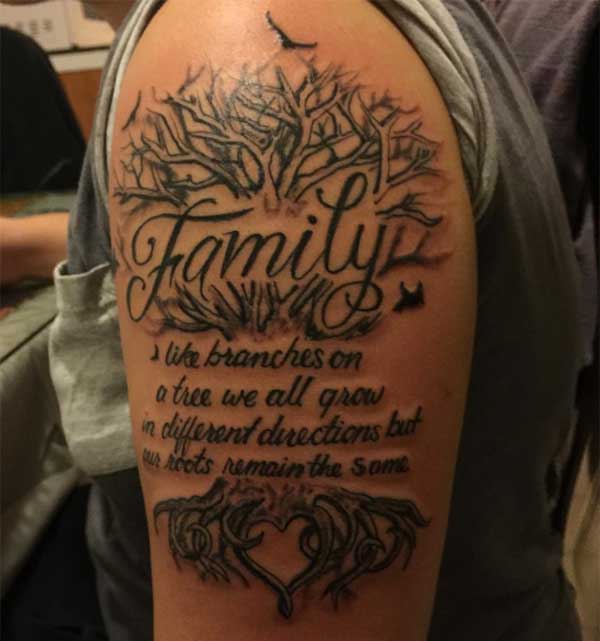 family tree tattoo ideas