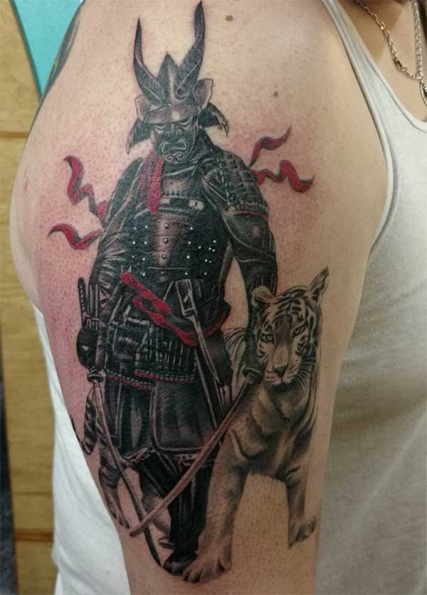 samurai tattoos for men