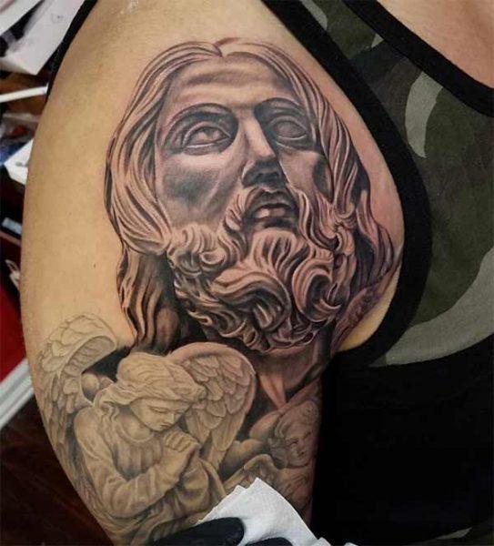 Best 27 shoulder tattoos design Idea for men - Tattoos Ideas