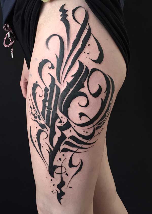 feminine tribal tattoos