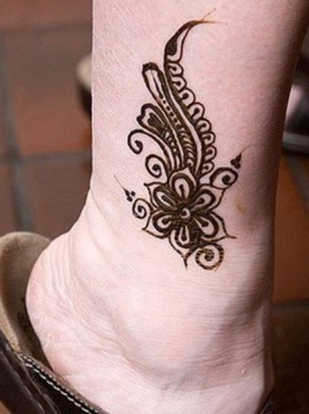 Henna Mehndi Tattoo Designs Idea For Ankle Tattoos Ideas 9097