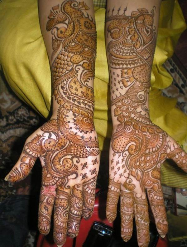 Bridal Mehndi tattoo designs idea