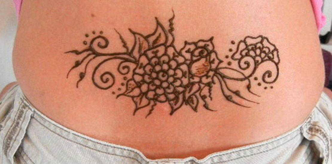 Henna Mehndi tattoo designs idea for lower back Tattoos Ideas