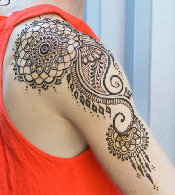  Henna  Mehndi  tattoo designs  idea for shoulder  Tattoos 