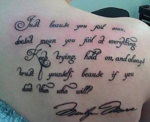 Tattoo Quotes for Girls - Tattoos Ideas